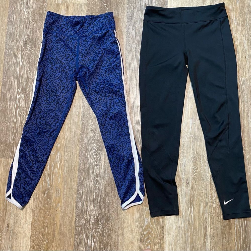 Nike Zella girls Bundle of 2 Leggings yoga athletic dance back to School 8-10 12